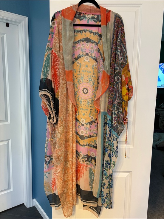 Free People Tops - Free People - Colorful Sheer Kimono
